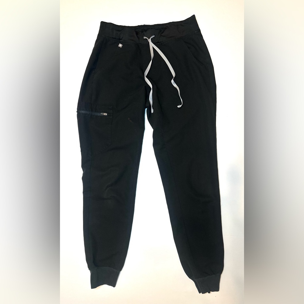 DEFECT Figs Zamora Jogger Scrub Pants Black PO 2255 Size S